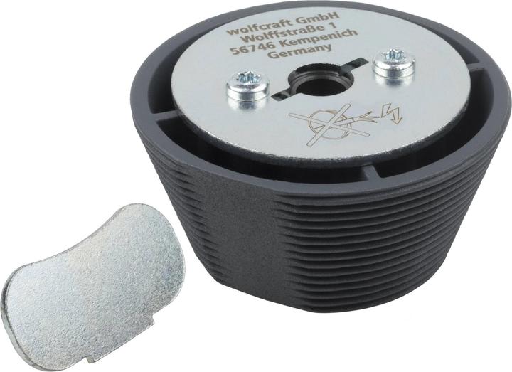 Actual product image wolfcraft 1 drilling aid Ø54-70mm (70 mm)