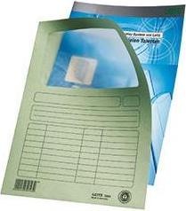 Image du produit Leitz Présentoir, DIN A4, en carton, avec fenêtre, blanc 160 g/m², partie supérieure avec impression (A4, 1 x)
