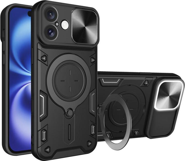 Actual product image Techsuit - CamGuard Pro - iPhone 16 - Black (Apple iPhone 16)