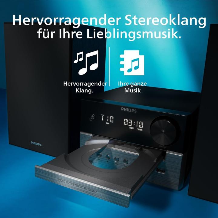 Image du produit Philips TAM3505 Micro système (Bluetooth, Lecteur de CD)