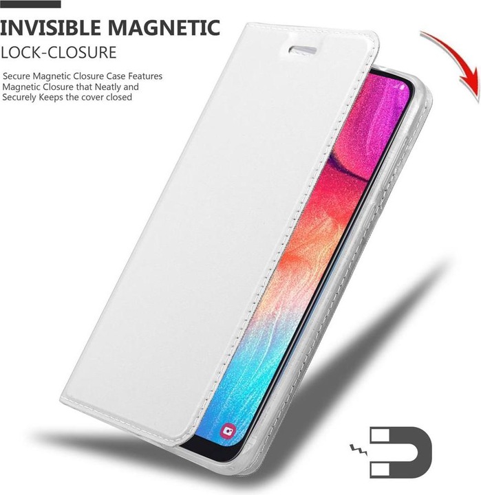Actual product image Cadorabo Book Classy Style Cover (Samsung Galaxy A50)