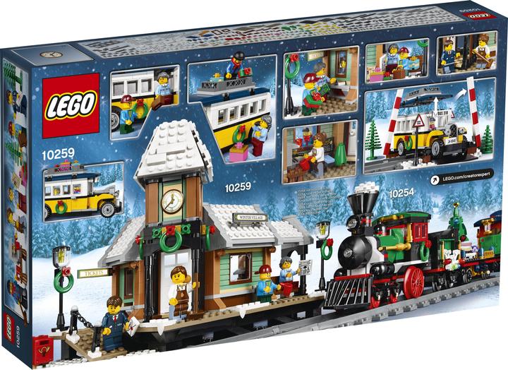 Produktbild LEGO Winterlicher Bahnhof (10259, LEGO Creator Expert)