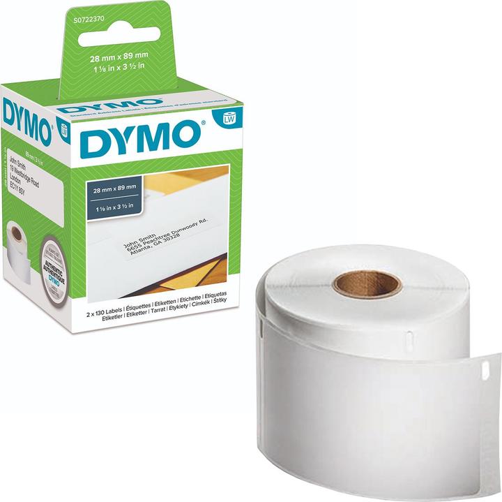 Productafbeelding Dymo S0722370 Adresetiketten (8.90 cm)