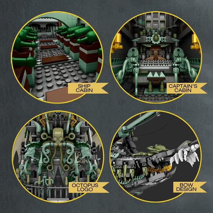 Image du produit ReoBrix The Flying Dutchman Big Ship (Le grand navire du Hollandais volant)