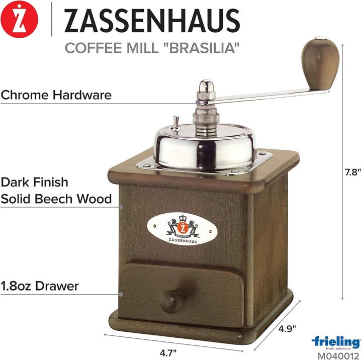 Immagine prodotto Zassenhaus Kaffeemühle Brasilia