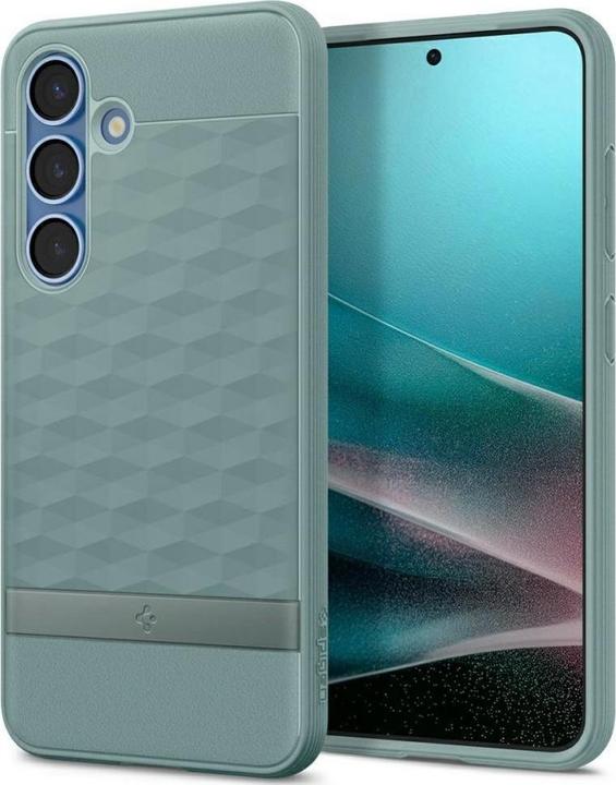 Actual product image Spigen Caseology Parallax Mag MagSafe Case for Samsung Galaxy S25+ - Green (Samsung Galaxy S25, Samsung Galaxy S25+)