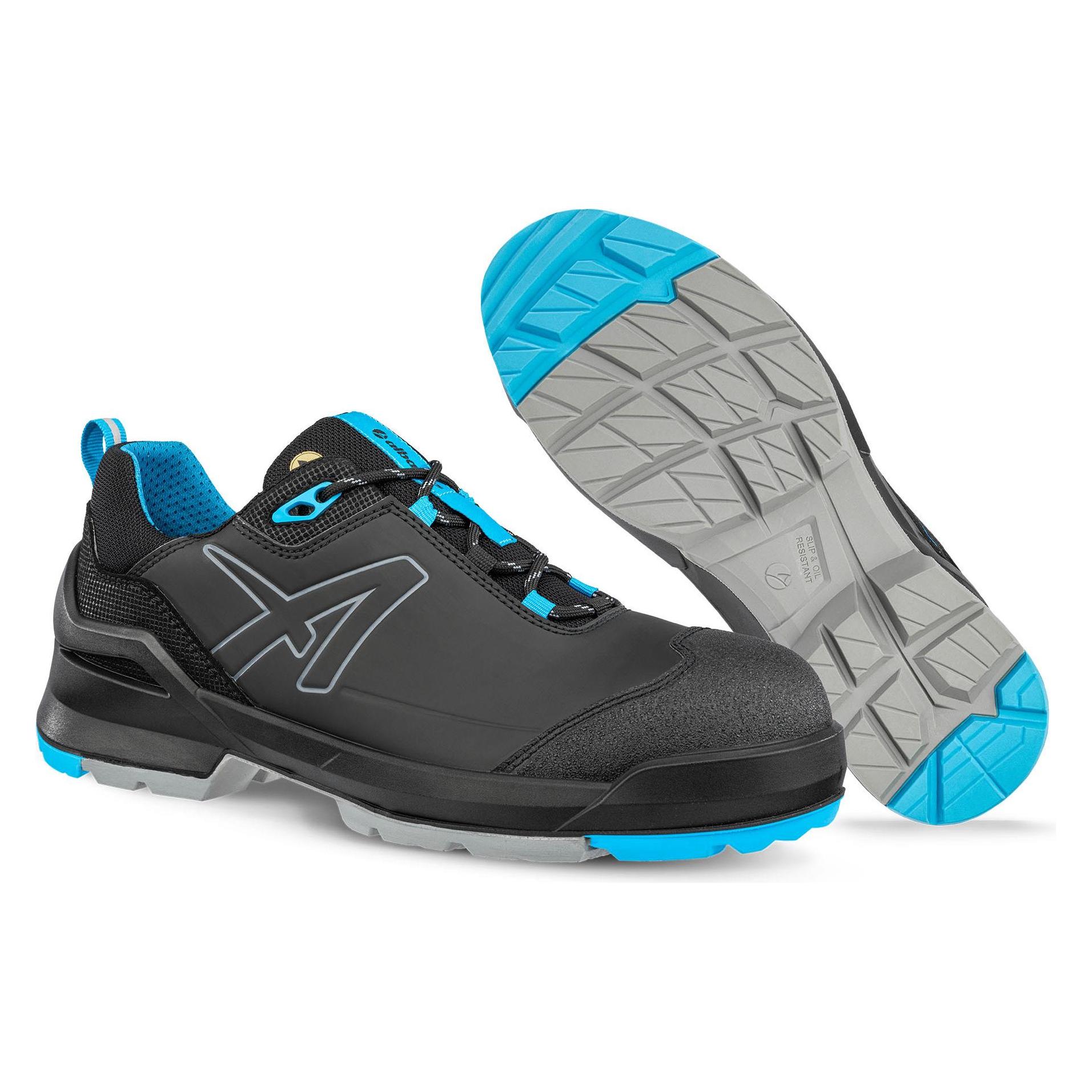 Albatros, Werkschoenen, Taraval Zwart/blauw Laag S3L (S3, 41)