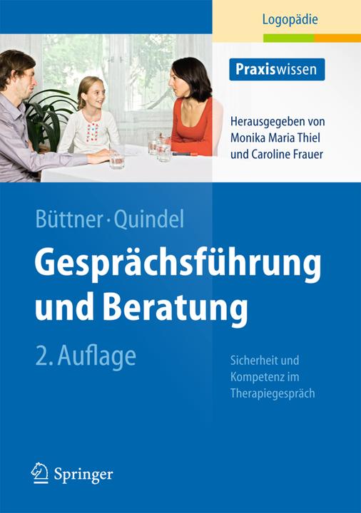 Produktbild Gesprächsführung und Beratung (Deutsch, Claudia Büttner, Ralf Quindel, 2013)