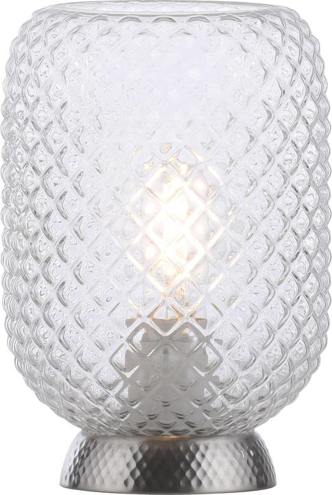 Just Light Tischleuchte 14906-55 stahl, E27 (E27)