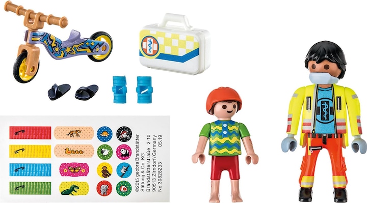 Image du produit Playmobil Ambulancier avec patient (71245, Playmobil City Life)