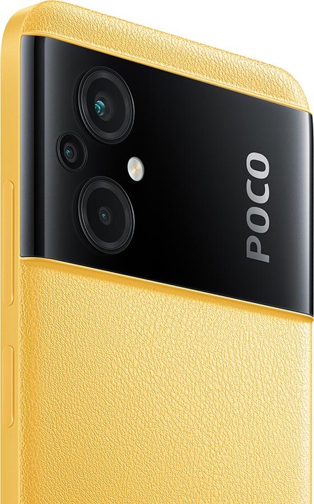 Produktbild Xiaomi Poco M5 (128 GB, Yellow, 6.58", Dual SIM, 50 Mpx, 4G)