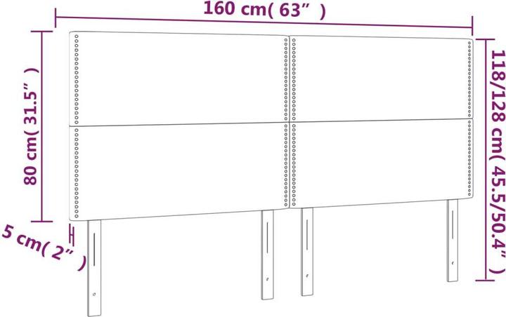 Image du produit VidaXL Parker (160 x 5 x 128 cm)