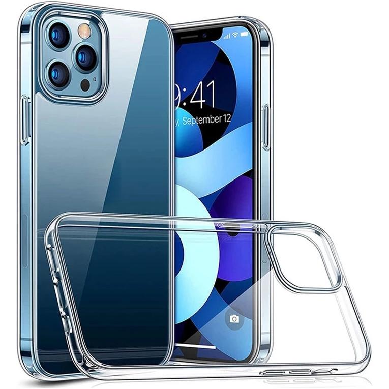 cyoo Ultra Slim Silikon Case (Apple iPhone 13 Pro Max), Smartphone Hülle, Transparent