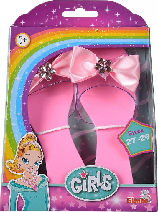 Actual product image Simba SLG shoes with bows, 3-sort.