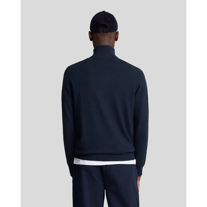 Produktbild Lyle and Scott Pullover aus Baumwolle und Merinowolle mit 1/4 Reissverschluss (S)