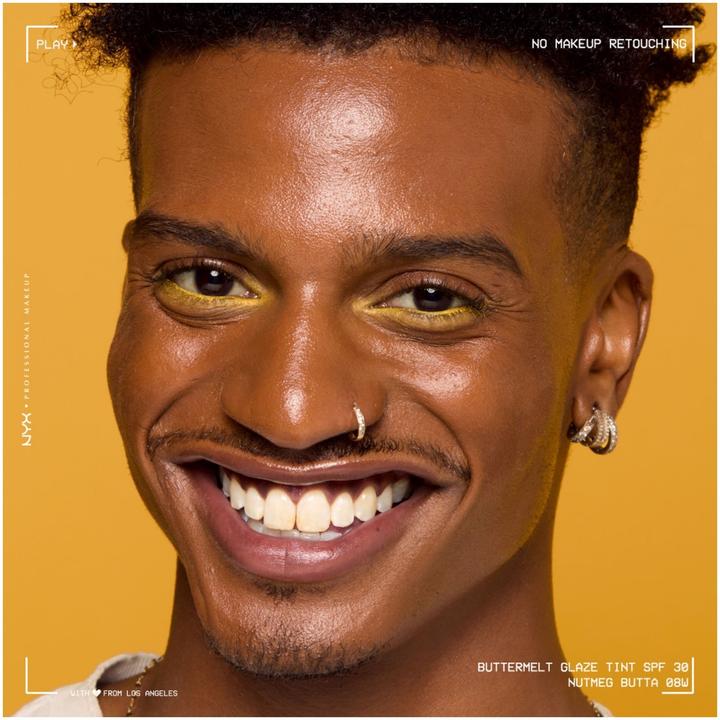 Actual product image NYX Professional Make-Up Buttermelt Glaze Tint (#6b3e23, 08 Nutmeg Butta)