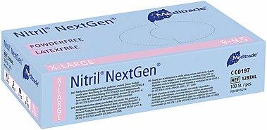 Produktbild Meditrade Nitril-Einweghandschuhe NextGen®, blau, VE 10 Spenderboxen à 100 Stk, Grösse XL (XL)