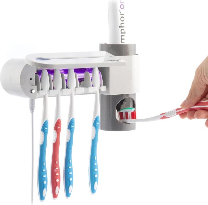 Actual product image InnovaGoods Zahnbürstenhalter mit UV-Sterilisation