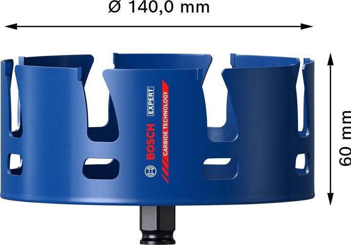 Immagine prodotto Bosch Professional Zubehör Seghetto per materiali da costruzione Expert, 140 x 60 mm (140 millimetri)
