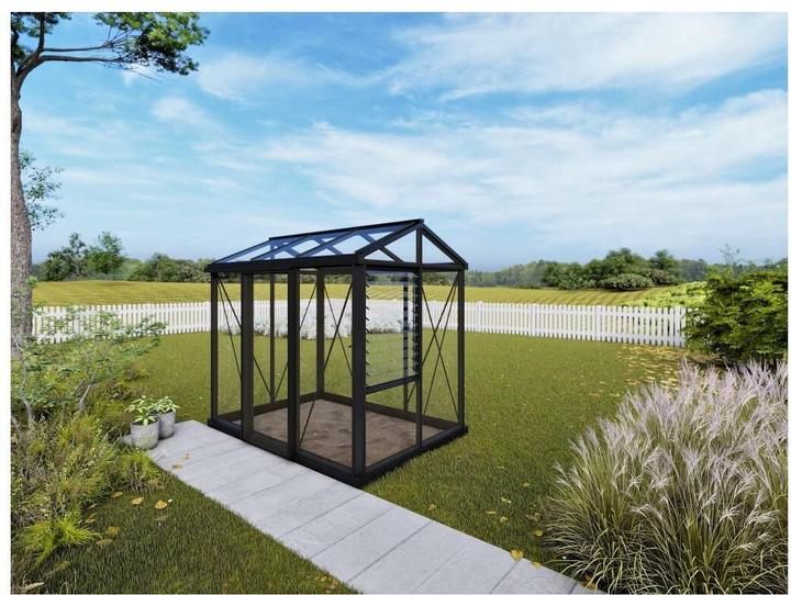 Actual product image Colibri Helios Urban greenhouse, 162 x 236 x 217 cm, 4 mm glass