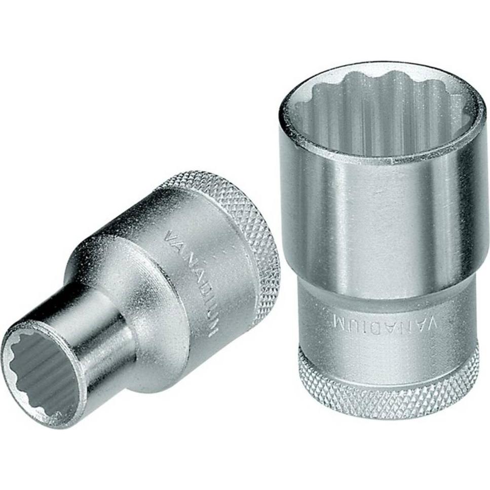 Gedore, Steckschlüssel + Stecknuss, D 19 18 Steckschlüsseleinsatz 1/2" UD-Profil 18 mm (18 mm)