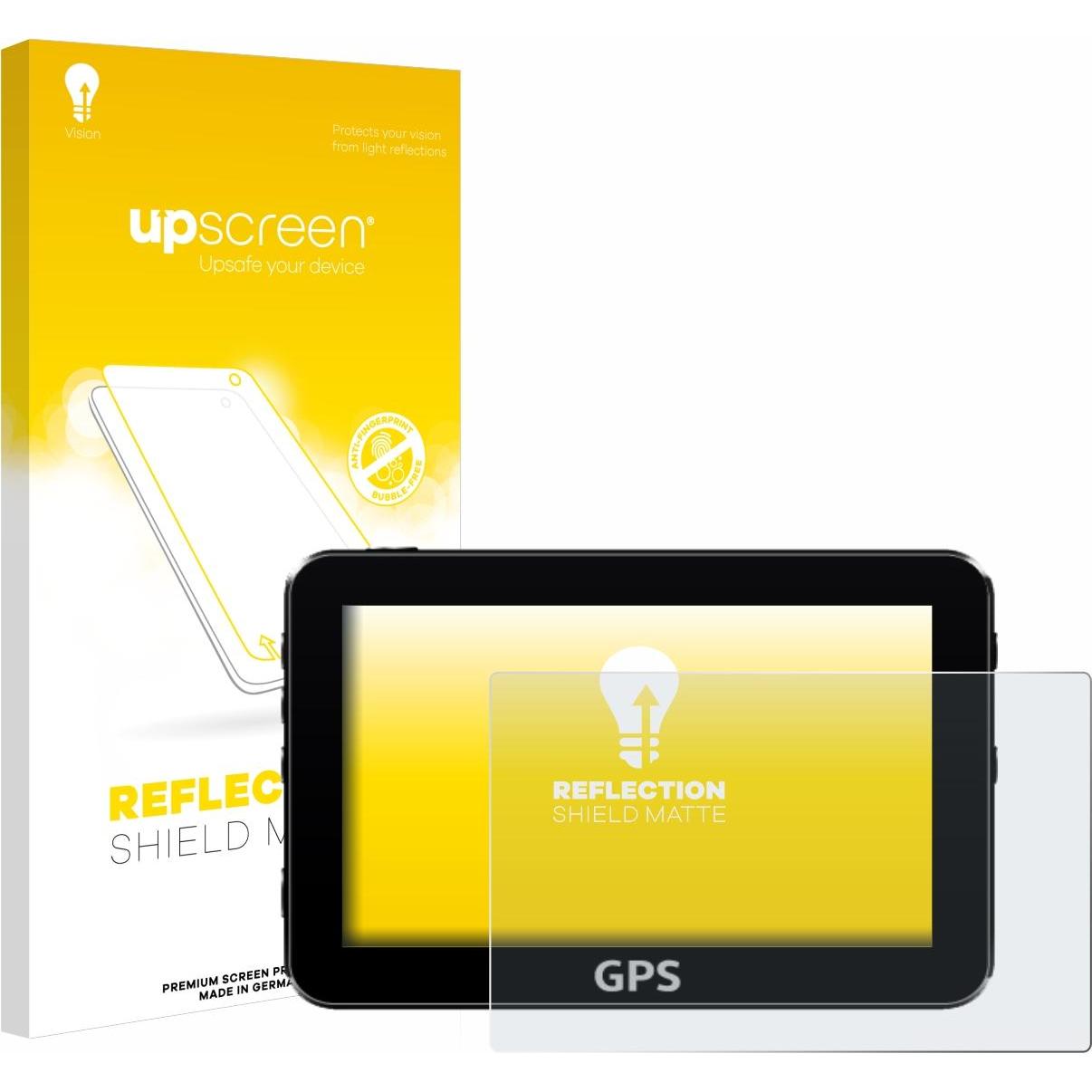 upscreen, Fahrzeug Navigation Zubehör, Reflection Shield Displayschutz Matt