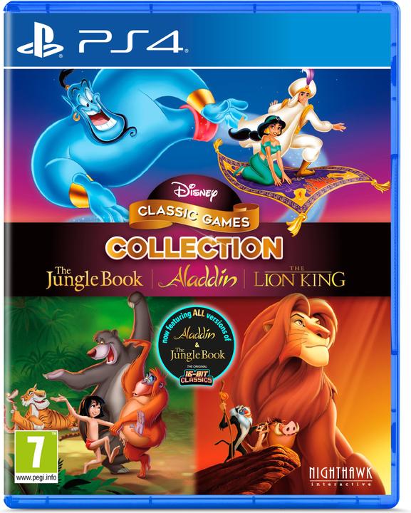Immagine prodotto Liquidbit Collezione di giochi classici Disney: Libro della giungla, Aladdin, Re Leone (PS4, DE)