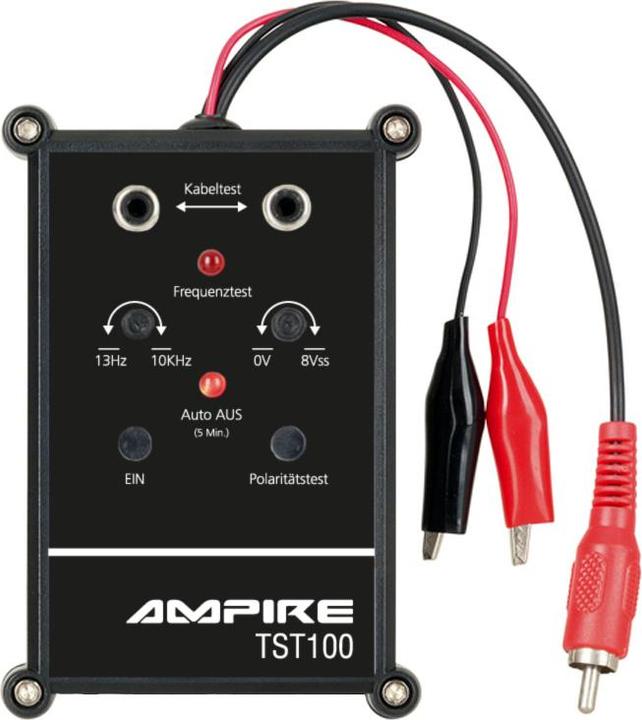 Produktbild Ampire Testgerät für Lautsprecherpolung, Frequenzbereich und Durchgang