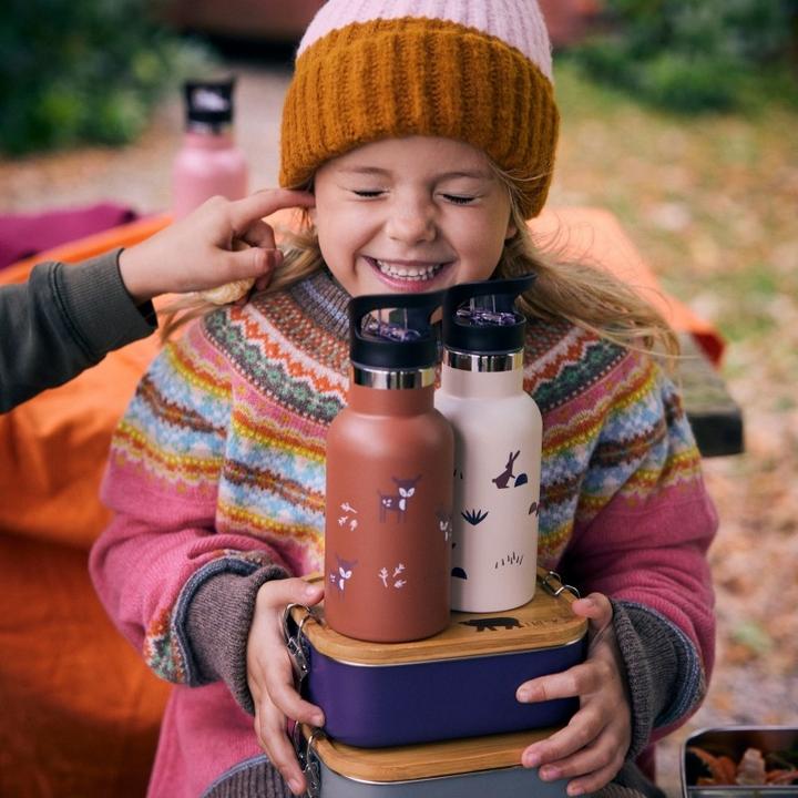 Actual product image Fresk Thermal bottle, Indigo Dots 350ml (0.35 l)