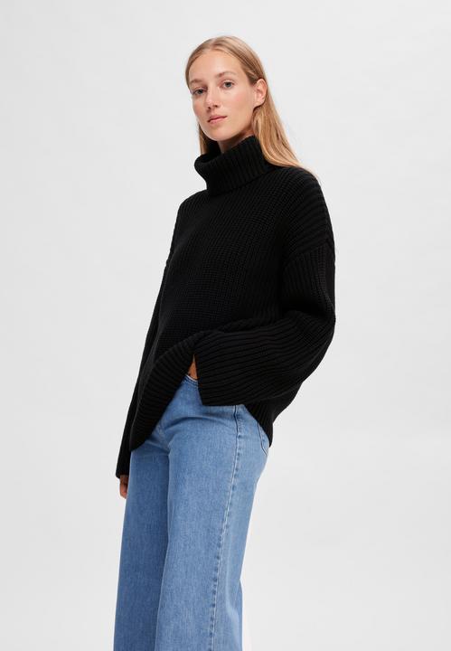 Produktbild Selected Slfselma Sefika Ls Knit Rollneck Noos (M)