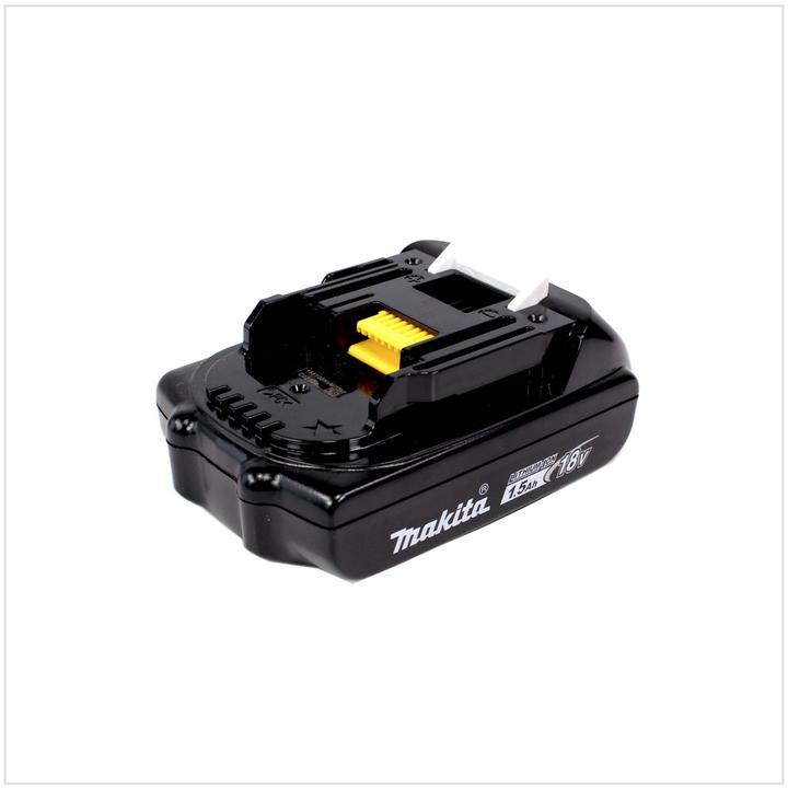 Actual product image Makita DTM 50 Y1J Cordless Multi Tool 18V + 1x Battery BL 1815 1.5 Ah + Makpac - without Charger