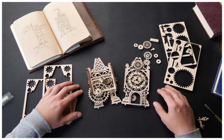 Actual product image Ugears Old clock tower
