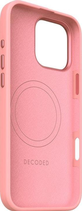 Produktbild Decoded AntiMicrobial Silicone Stacks Backcover with MagSafe for iPhone 16 Pro Max - Pink (Apple iPhone 16 Pro Max)