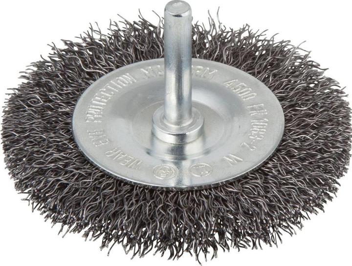 Produktbild wolfcraft 1 Stahldraht-Scheibenb. S=6mm ø75x7mm