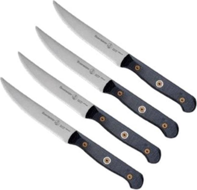Actual product image Messermeister Custom steak knife set 1 piece, black/silver (4 pcs., Knife)