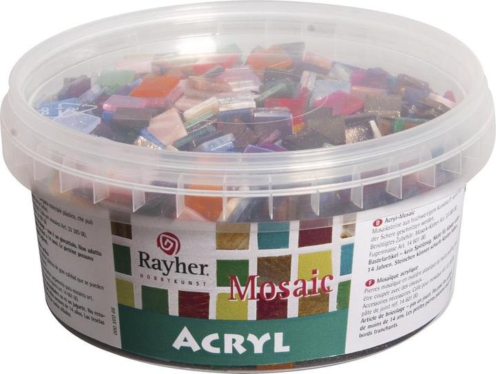 Rayher Acrylic mosaic tiles mixture