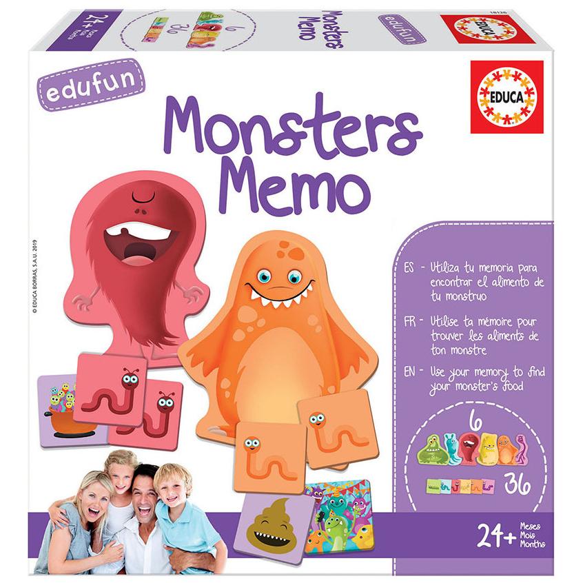 Educa Edufun - Monsters Memo
