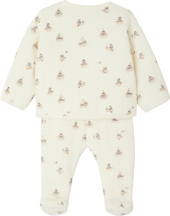Produktbild Vertbaudet Bio-Kollektion: Baby-Set aus Steppjacke & Hose mit Fuss (68)