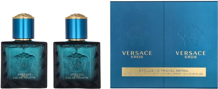 Image du produit Versace Eros EDT Vaporisateur 2 x 30ml (Eau de toilette, 60 ml)