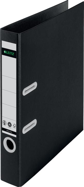 Leitz Ordner 180° Recycle 50 mm, Schwarz (A4, 50 mm, 1 Stk.)