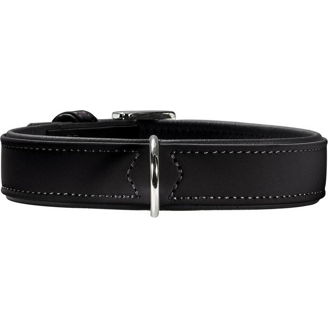 Hunter Halsband Softie Kunstleder Nubuk (Hund, Allgemein), Halsband + Leine