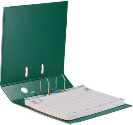 Actual product image Elba Folder rado plast, spine width: 80 mm, green DIN A4, cover outside/inside PVC, with replaceable (A4, 80 mm, 1 Piece)