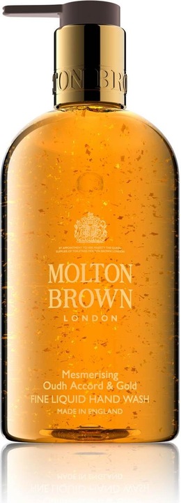 Actual product image Molton Brown Festive Frankincense & Allspice Fine Liquid Hand Wash Mesmerising Oudh Accord & Gold (Liquid soap, 300 ml)