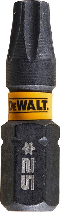 Actual product image DeWalt DT 7382 T Torsion Extreme Impact Bit screwdriver impact T25 25 mm 5 pieces (25mm)