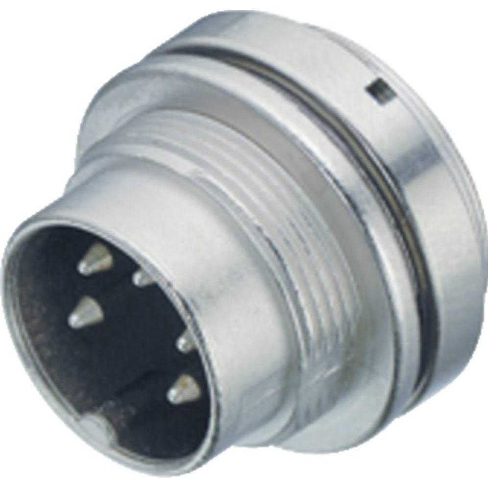 Schubiger Binder 09 0507 300 16 Miniatur-Rundsteckverbinder Flanschstecker Gesamtpolzahl:, Elektronikkabel + Stecker