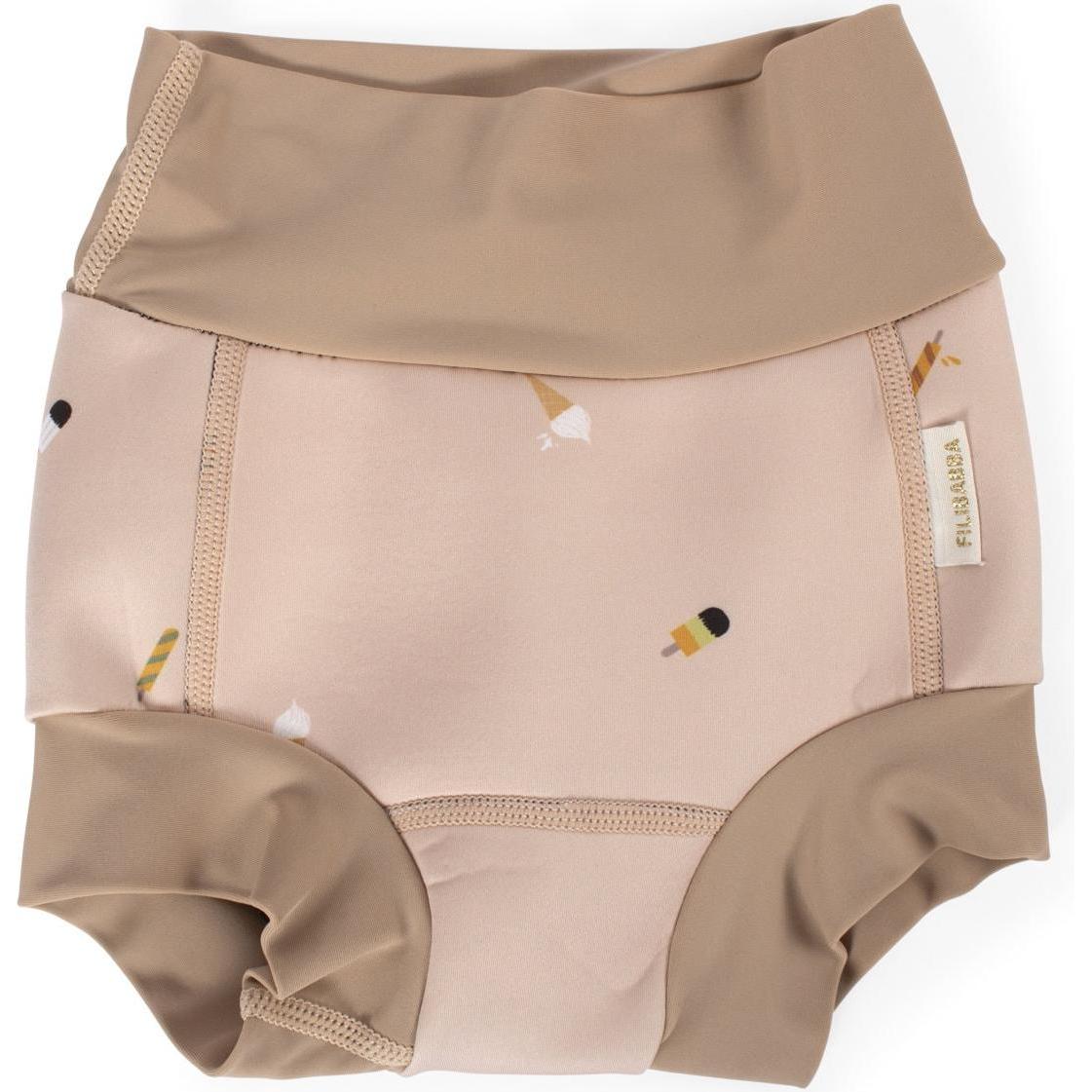 Filibabba, Unisex, Badehose, Lucca – Neoprenbadehose 1-2 Jahre – Cool Summer, Rosa, (80, 86, 90, 92, 85 A)