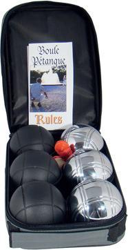 Tactic Petanque Provence 6 ball in a zipped bag (6x, 72 mm)