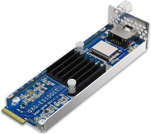 QNAP E1.S to single 10GBASE-T LAN Module
