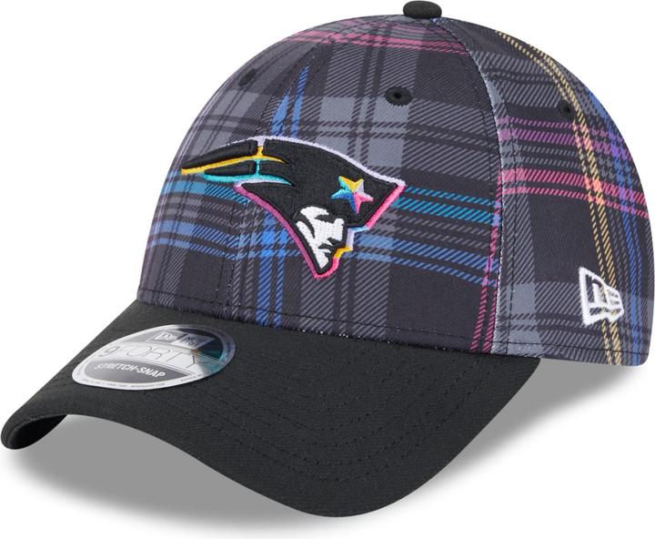 Actual product image New Era New England Patriots Crucial Catch 9Forty Cap (One size)