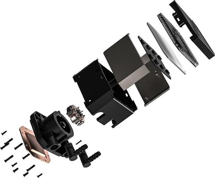 Image du produit ID-Cooling DX240 Max Liquid Processor Cooler Noir Éclairage aRGB